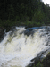 А это первый, двухметровый спуск водопада Кивач.